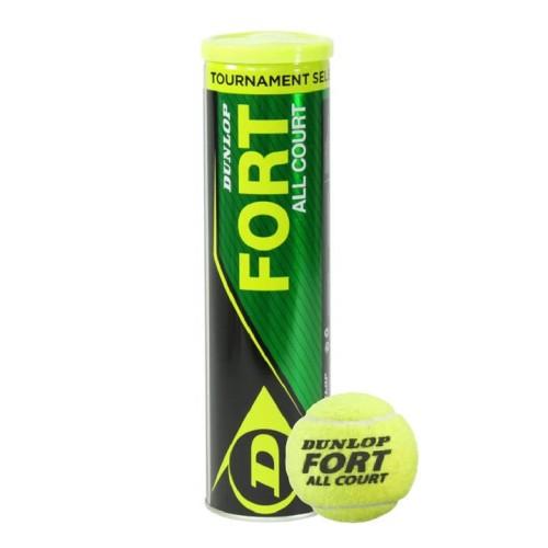 ჩოგბურთის ბურთი 4 ცალი DUNLOP FORT ALL COURT
