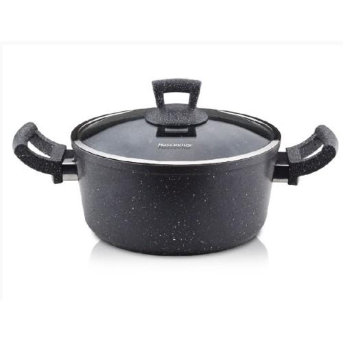 Hascevher Germantium 22x10.5 cm ქვაბი შავი 12344