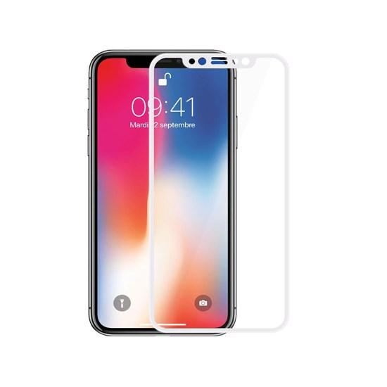 Silk Screen Tempered Glass Film Apple iPhone X-XS