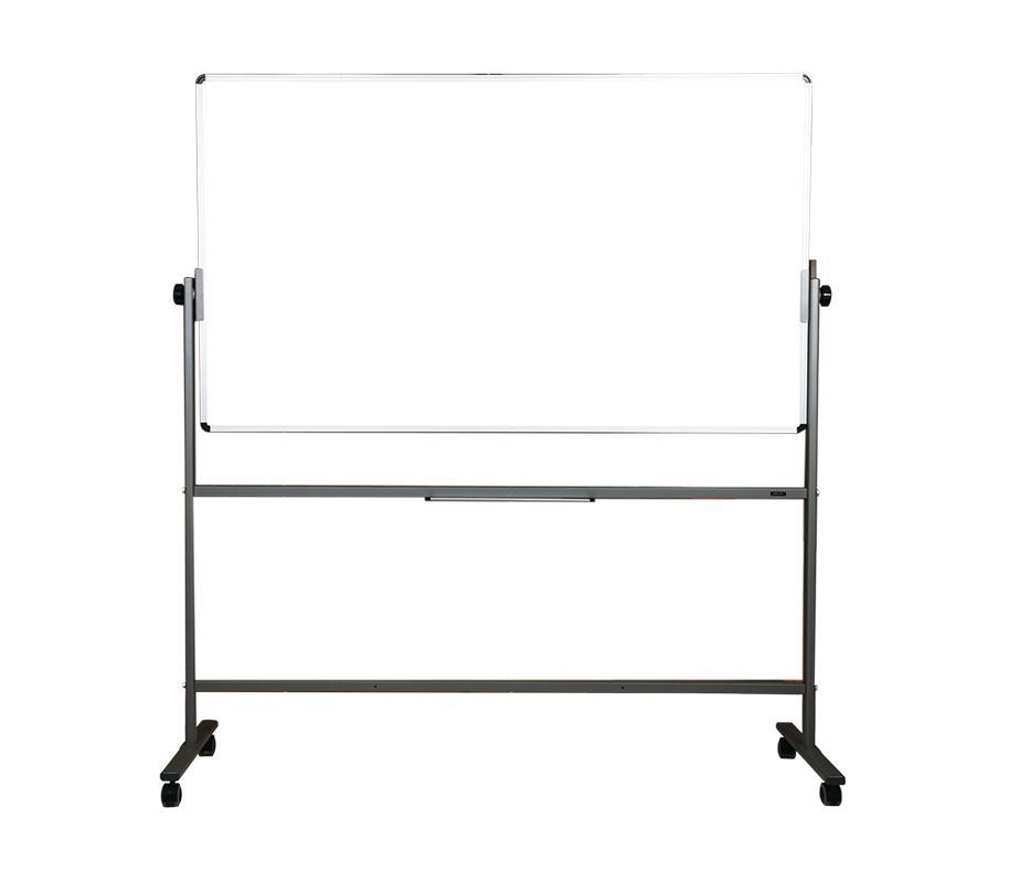 მაგნიტური დაფა სადგამით 90x150სმ - ორმხრივი