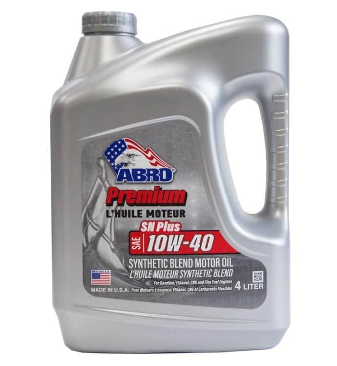ძრავის ზეთი Synthetic Blend Sae 10W-40 4 ლ