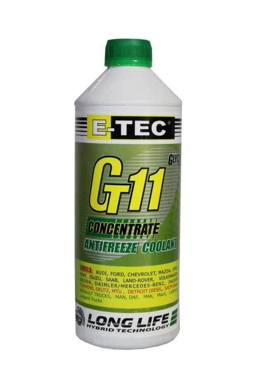 ანტიფრიზი E-TEC Glycsol Gt11 მწვანე 1.5 ლ