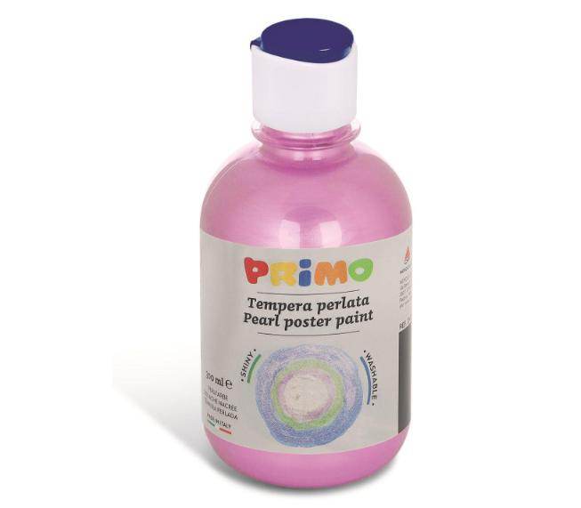 გუაში 234TP300330.P Ready-mix pearl poster paint bottle 300 ml with flow-control cap pink 330.