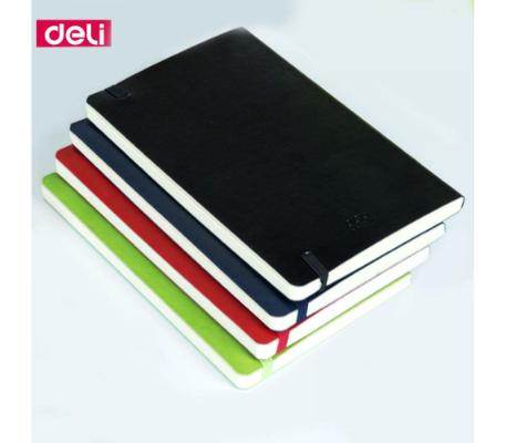 ბლოკნოტი A5 რეზინის დამჭერით 98 ფურცელი