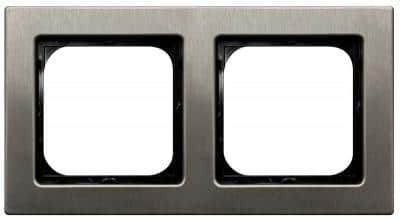 ჩარჩო Ospel Inox R-2RM-37 2 განყოფილებიანი