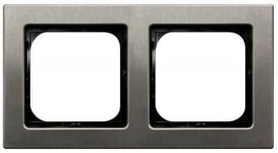 ჩარჩო Ospel Inox R-2RM-37 2 განყოფილებიანი