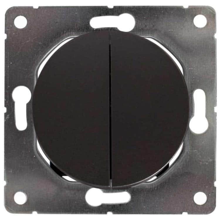 გადამრთველი DPM Soul SEU1008B 2 კლავიშიანი