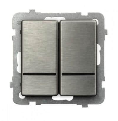 გადამრთველი Ospel2RMS-m-37 2 კლავიშიანი