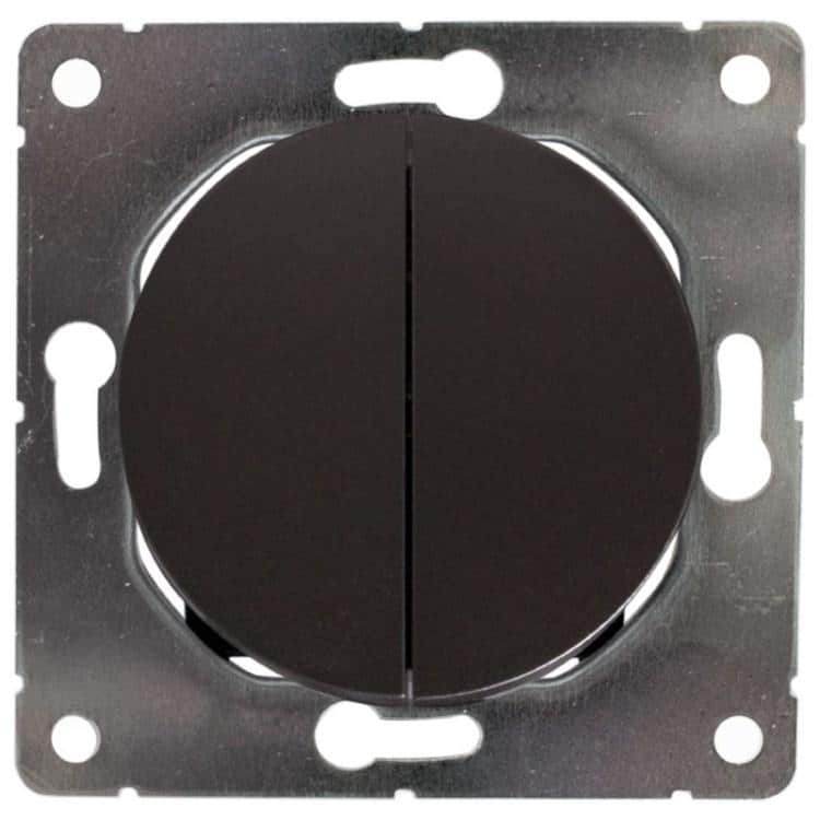 გადამრთველი რევერსული DPM Soul SEU1009B 2 კლავიშიანი