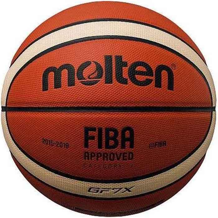 კალათბურთის ბურთი MOLTEN BGF7X-X FIBA შეჯიბრის, სინთ. ტყავი