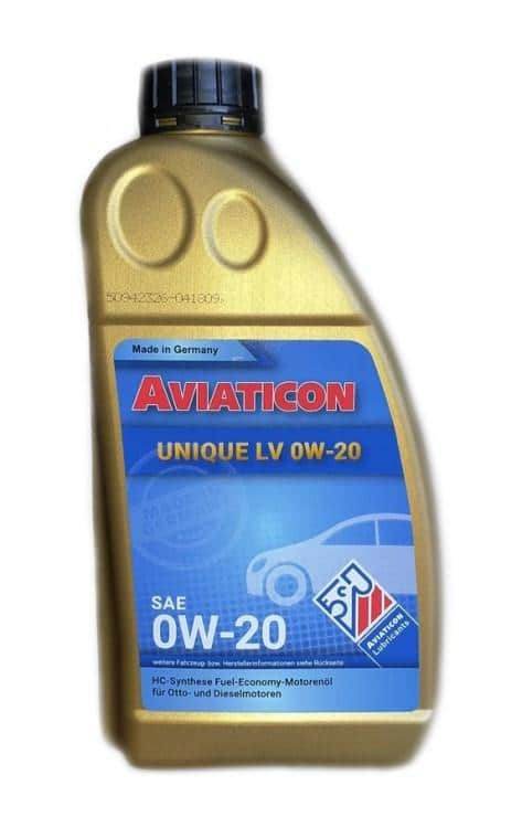 ძრავის ზეთი Unique LV 0W-20 1 ლ