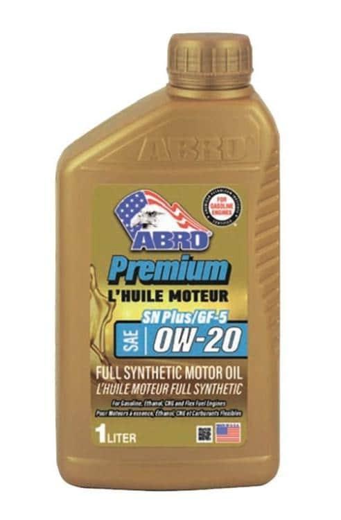 ძრავის ზეთი Full Synthetic Sae 0W-20 1 ლ