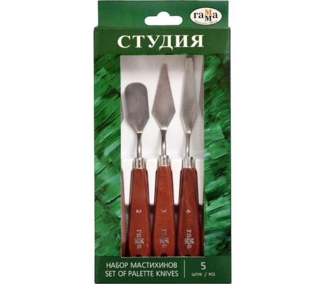 სამხატვრო მასტეხინების ნაკრები 5ც