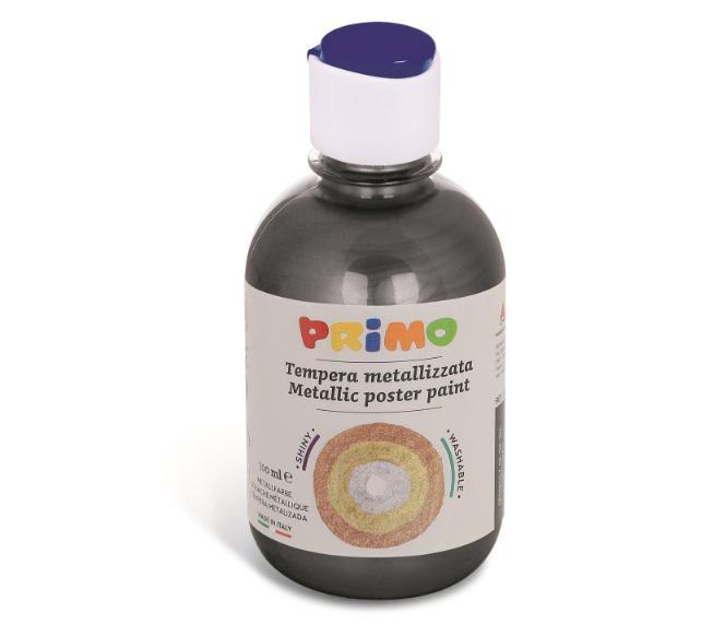 გუაში Ready-mix metallic poster paint bottle 300 ml with flow-control cap BLACK 800