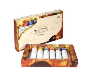 ზეთოვანი საღებავი 6ფ 18მლ ტუბა