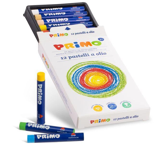 პასტელი Set with 12 oil pastels