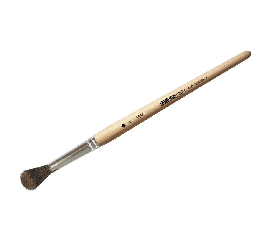 ფუნჯი ციყვი მრგვალი ХМ N04