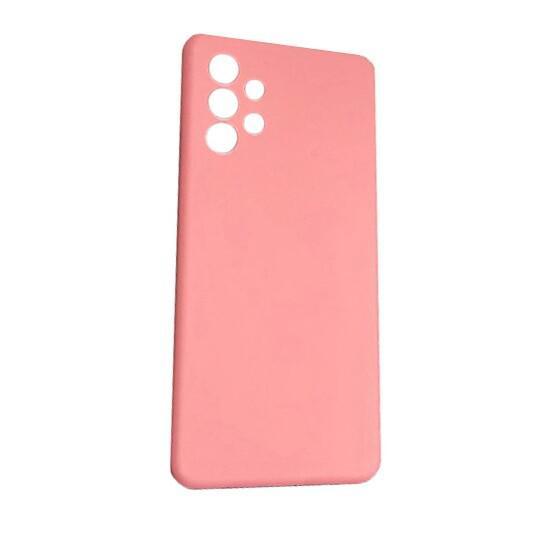 Coverage Silicon Case For Samsung Galaxy A32 Peach