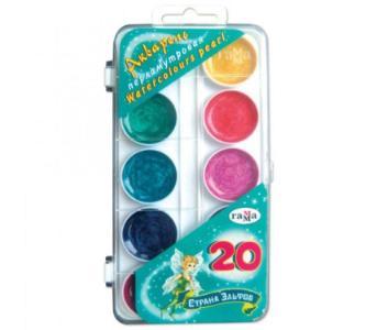 აკვარელი 20 ფერი