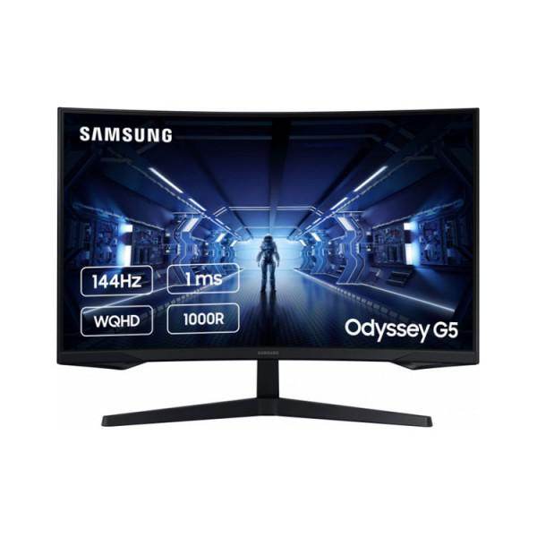 მონიტორი Samsung LC27G54TQWIXCI Odyssey G5 27'' WQHD VA 144Hz 1ms HDMI DP