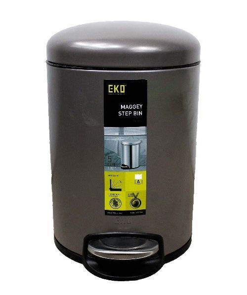 მეტალის ურნა EK9213P-20L-TG