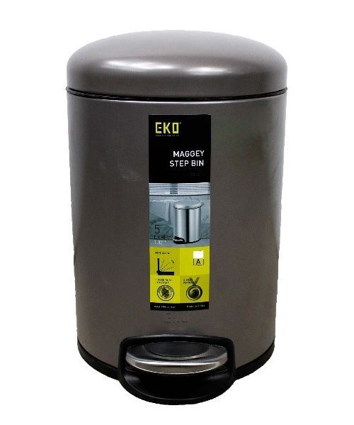 მეტალის ურნა EK9213P-20L-TG