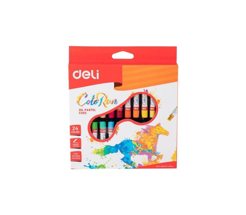 სამხატვრო ზეთოვანი პასტელი 24 ფერი