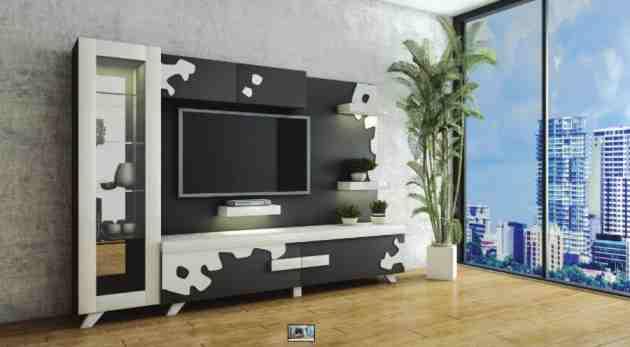 ტელევიზორის კედელი TV Zebra