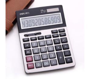 კალკულატორი 12 თანრიგიანი საბუღალტრო