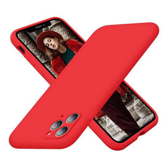 Protective Case Liquid Silicone Series Apple iPhone 11 Pro Wine