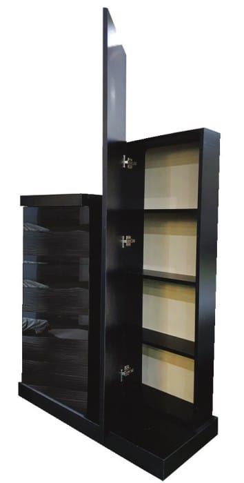 კომოდი სარკით - Black Classic