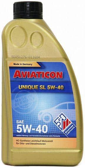 ძრავის ზეთი Unique SL 5W-40 1 ლ