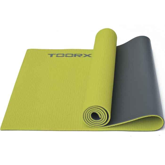 იოგას ხალიჩა Toorx MAT176 PVC 173x60x0,6 PVC მწვანე