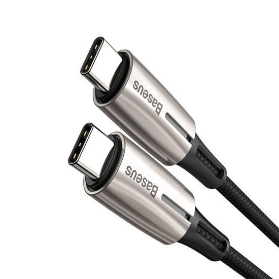 Water Drop Shaped Lamp Flash Charge Data Cable Type-C 20V 3A 1M CATSD-J01