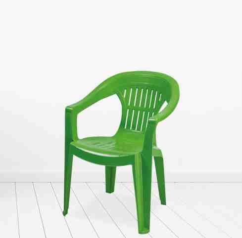 პლასტმასის სკამი LEYLAK CT001-A მწვანე