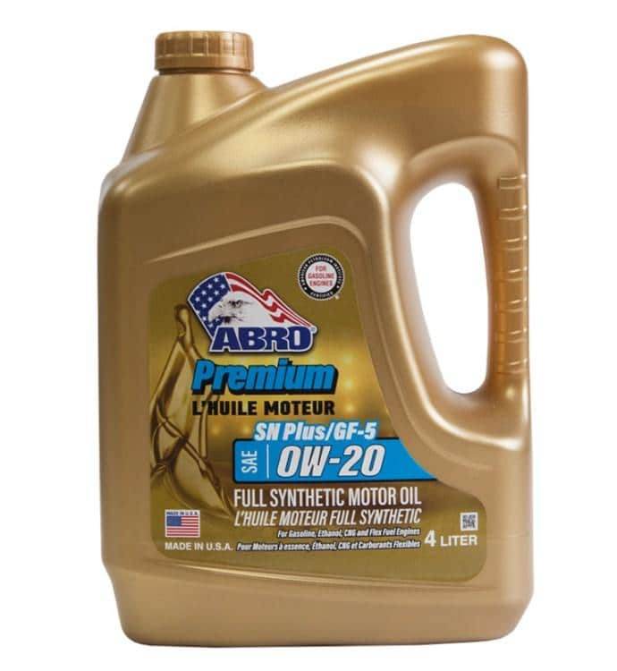 ძრავის ზეთი Full Synthetic Sae 0W-20 4 ლ