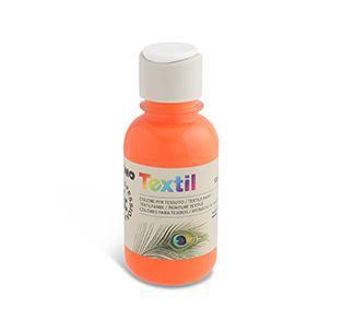 ტექსტილის საღებავი Textile fluorescent paint 125 ml ORANGE