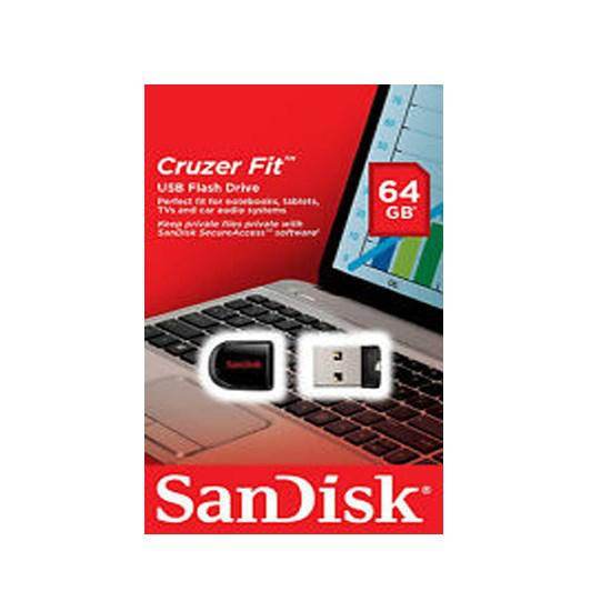 SanDisk Cruzer Fit 64GB SDCZ33-064G-G35
