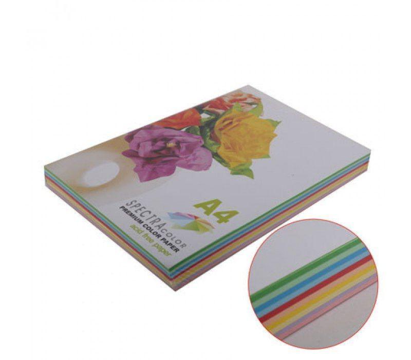 ფერადი ქაღალდი A4 80გრ 100(ფურც) MIX855