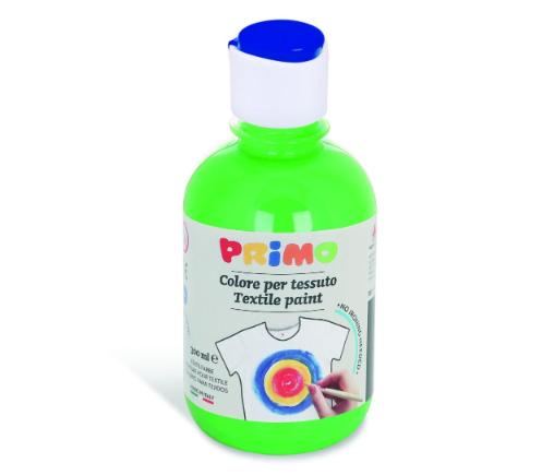 აკრილის საღებავი Textile acrylic paint bottle 300 ml with flow-control capbright green 610. 411TX300610