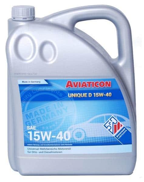 ძრავის ზეთი Unique D 15W-40 5 ლ