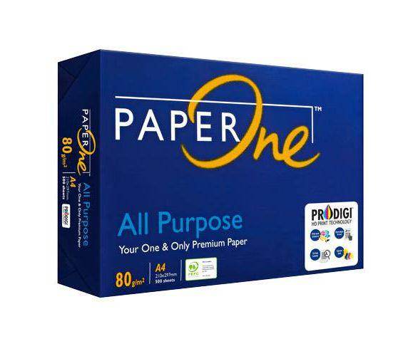 ქსეროქსის (საბეჭდი) ქაღალდი A4 80გრ. PAPER ONE