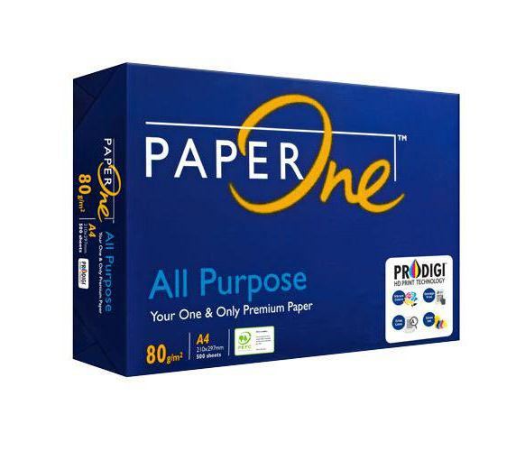 ქსეროქსის (საბეჭდი) ქაღალდი A4 80გრ. PAPER ONE