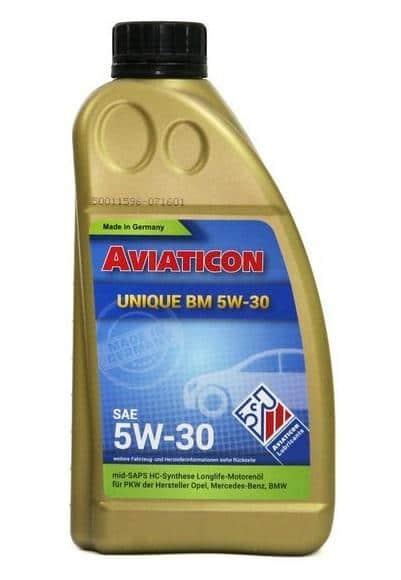 ძრავის ზეთი Unique BM 5W-30 1 ლ