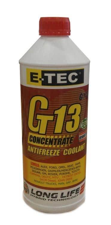 ანტიფრიზი E-TEC Glycsol Gt13 plus წითელი 1.5 ლ