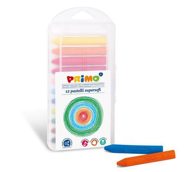 პასტელი PP box of 12 triangular wax crayons