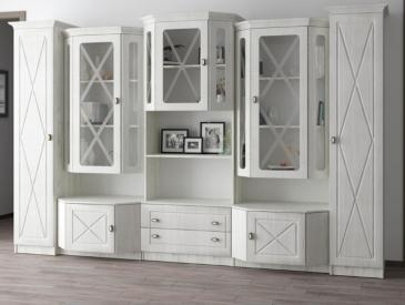 მისაღები ოთახის კედელი ანტეკი კომპლექტი — სურათი 1 2-დან