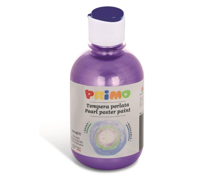 გუაში 234TP300400.P Ready-mix pearl poster paint bottle 300 ml with flow-control cap 400. VIOLET