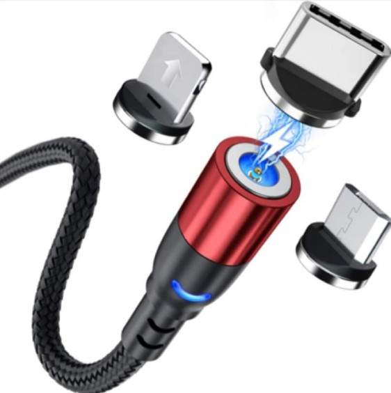 USB კაბელი Type C, Micro USB, lightning 1მ