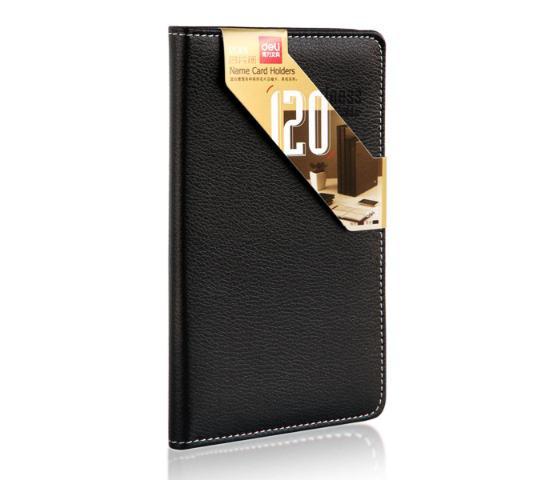 სავიზიტე 180 ბარათზე ტყავის ყდით